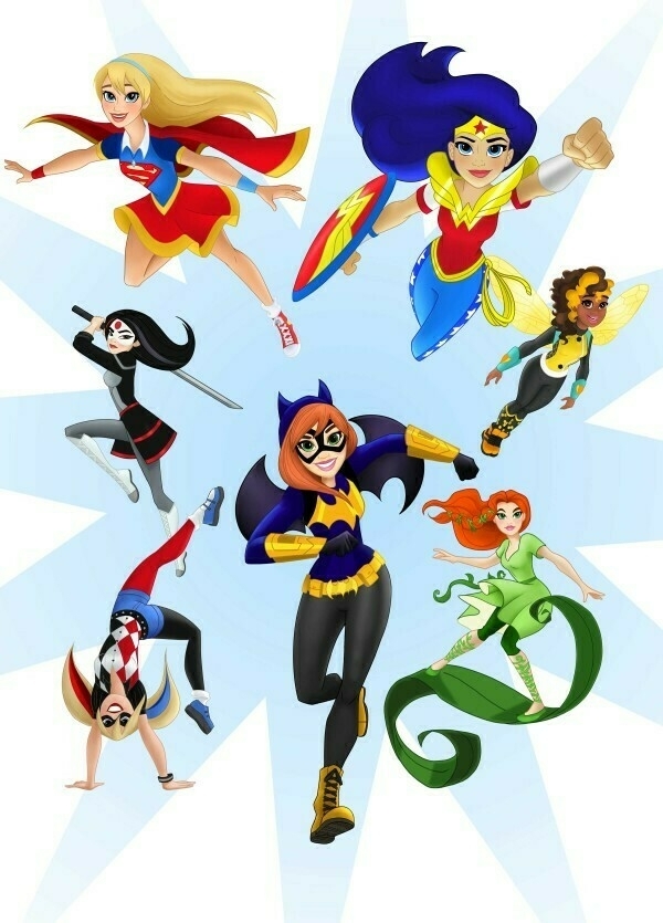 The DC Super Hero Girls, in full.